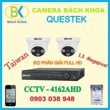 Camera quan sát bộ 2 mắt, CCTV Questek – 4162AHD